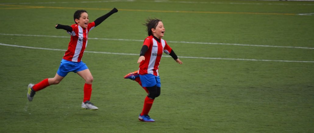 Framväxten av fotboll för personer med funktionsvariationer illustration